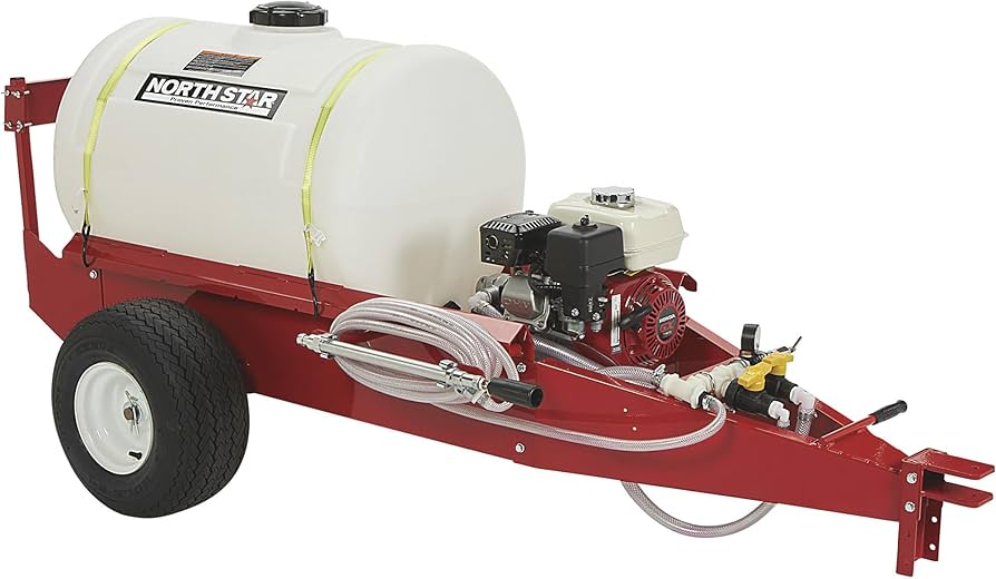 gem　0107 ♡ North Star 282785 31 Gallon Tow-Behind Boom Broadcast and